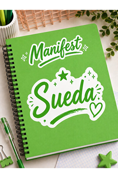 MANİFEST Kişiye Özel İsimli Spiralli Defter | A5 Okul, Günlük ve Ofis Defteri...