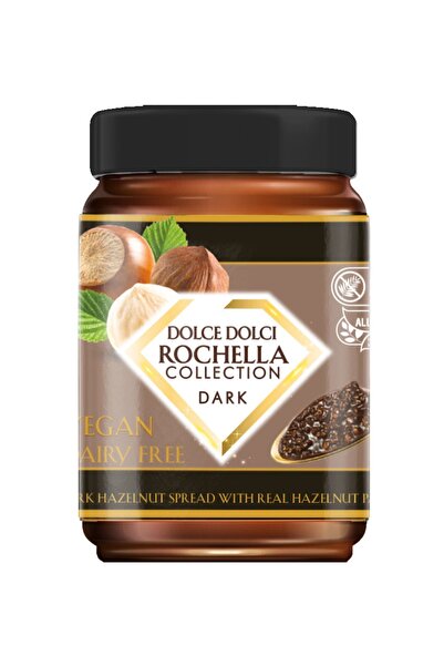Dolce Dolci Gerçek Fındık Parçacıklı Bitter Çikolatalı Fındık Kreması