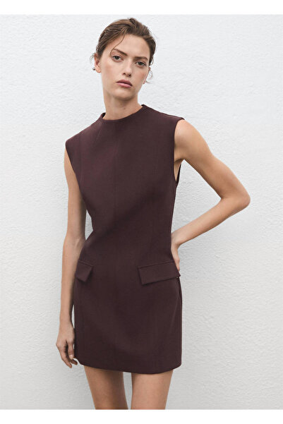 MANGO Woman Dress with Flap Pockets