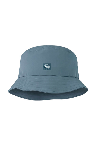 Buff Pălărie unisex de aventură tip găleată, culoare uni, Stone