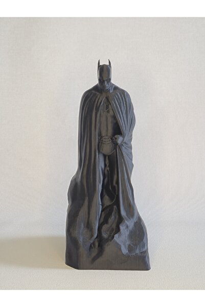 BYKONSEPT Batman - 14 Cm Siyah Figür Büst Hediye Koleksiyon Dekor Hobi