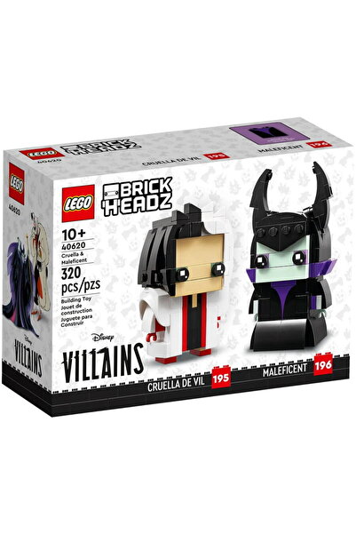 LEGO BrickHeadz Cruella & Maleficent в„ў 40620 вЂ“ 320 piese, 10+ ani