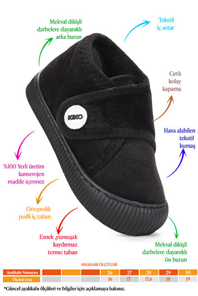 Kiko Kids Petri Günlük Erkek Çocuk Ev Okul Kreş Panduf