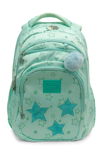 Coral High Yıldız Desenli Okul Sırt Çantası 24465