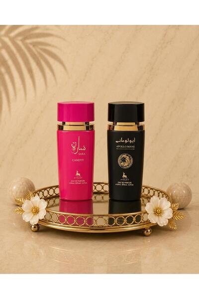 Ayelet Set of 2 Oriental Perfumes (Women + Men) - Sara Candy + Apollo Black