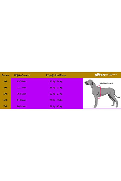 Petza Büyük Irk Paçalı Şeffaf Köpek Yağmurluk - Rinda