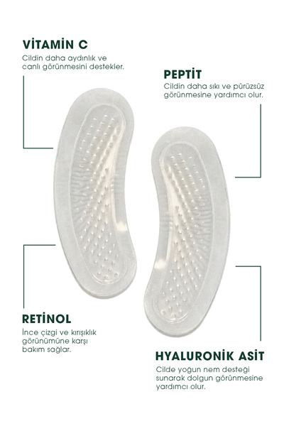 Koryo Advanced Retinol Microcone Patch :İnce Çizgi Karşıtı Mikroiğneli Yüz ve Göz Altı Onarıcı Bakım Bandı