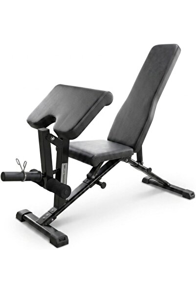 YALLA HomeGym Heavy-Duty Adjustable Multifunctional Exercise Bench with Leg E...