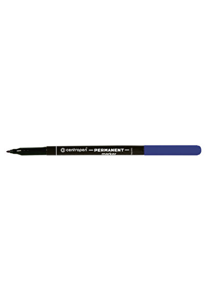 CENTROPEN Marker permanent albastru 1.0mm 2536