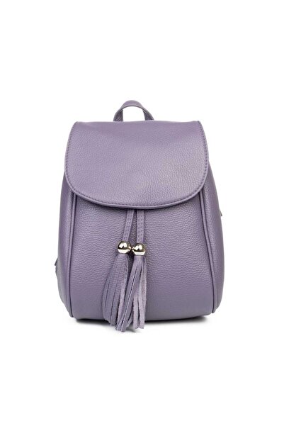 TORO NERO Rucsac de damă din piele naturală violet Cris