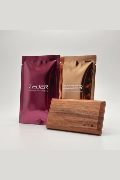 zeder Ahşap Araç Kokusu Yenileme Tableti (Sadece Ahşap Tablet) - Mystic&Citrala