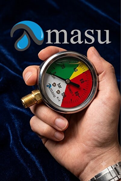 Arus MANOMETRE 63 MM 100 BAR GLİSERİNLİ