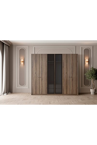 Vivense MADERA GARDIROP, 6 KAPAKLI
