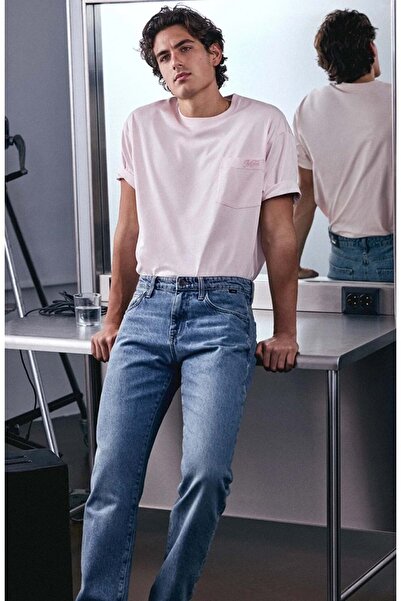 Mavi M0010039 Lisbon Street Lightly Washed Open Jean Trousers Men's Jeans