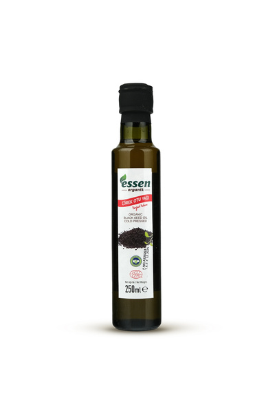 Essen Organik Organik Çörek Otu Yağı Soğuk Sıkım 250 ml