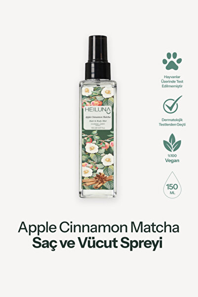 Heiluna Apple Cinnamon Matcha Saç ve Vücut Spreyi 150 ml