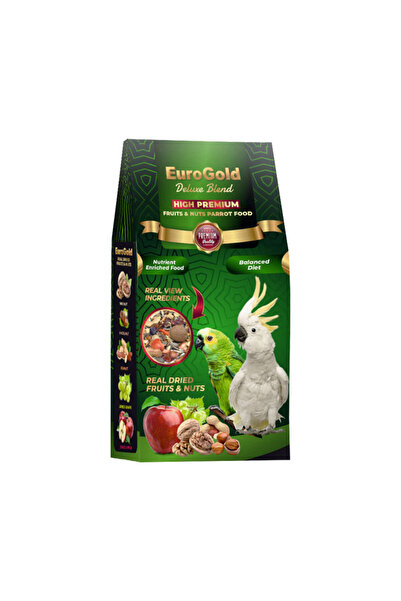 EuroGold NOVAPAZR DELUXE PAPAĞAN FRUITS-NUTS 650 GR X (173006) 2 ADET