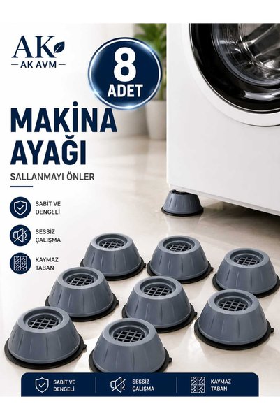 Ak Avm Beyaz Eşya Makine ve Koltuk Yatak Masa Silikon Tabanlı Ses ve Yükselti...