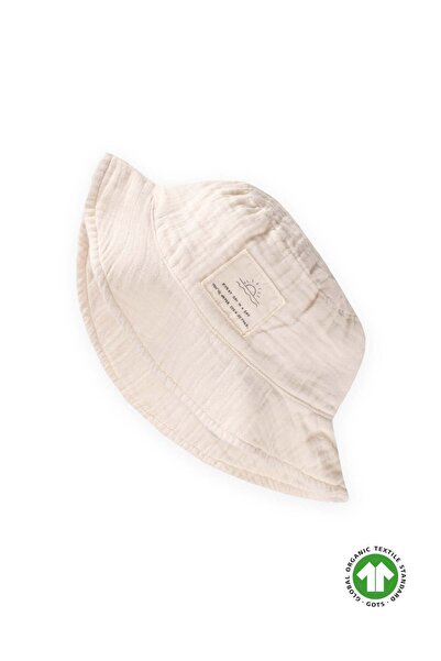 Cigit Pălărie Fedora din muselină organică 2-8 ani Naturală