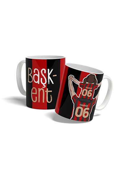 offside Kırmızı Siyah Baba Kız Gençlerbirliği Taraftar Başkent Tasarımlı Kişi...