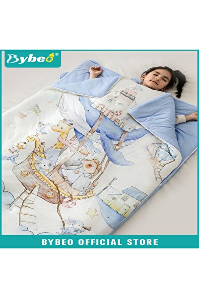 BYBEO كيس نوم وغطاء 2 في 1 للأطفال الصغار، بطانية قابلة للارتداء، كيس نوم للأ...