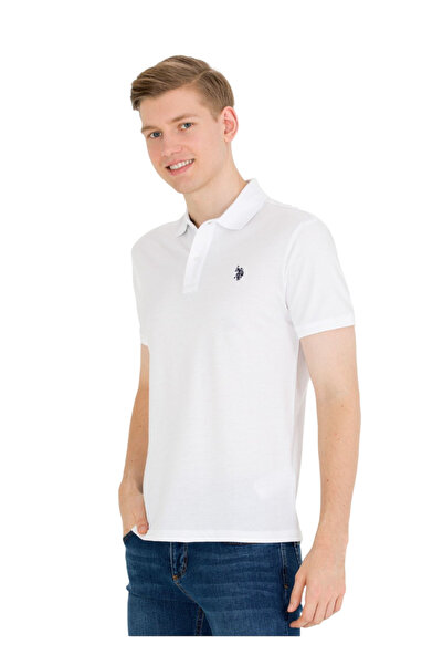 U.S. Polo Assn. Polo T-shirt, L, White