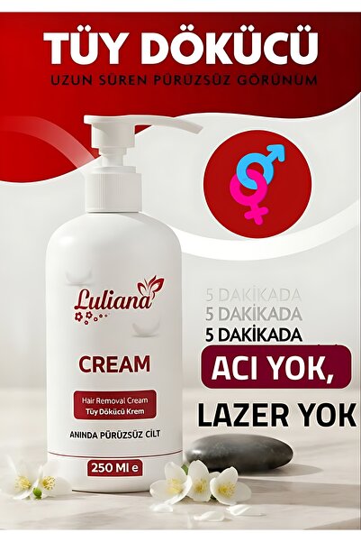 Luliana Hair Removal Cream – Silk in 1 and Powerful Formula for Smooth Skin