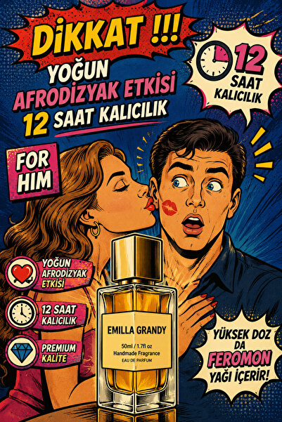 EMILLA GRANDY You Erkek Parfümü 50 ml EDP Body Mist | Feromon Parfüm Erkek | ...