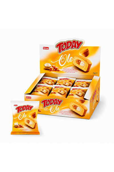 Today Ole Karamel ve Vanilyalı Kek 35 Gr. 24 Adet (1 Kutu)