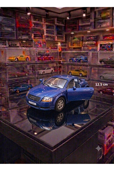 OYUNCAKSAHİLİ AUDİ TT TURBO SPORT METAL ARABA KAPI AÇILIR 12CM ÇEKBIRAK DIECA...