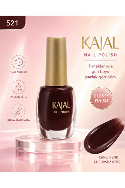 KAJAL Oje - Nail Polish - No: 521