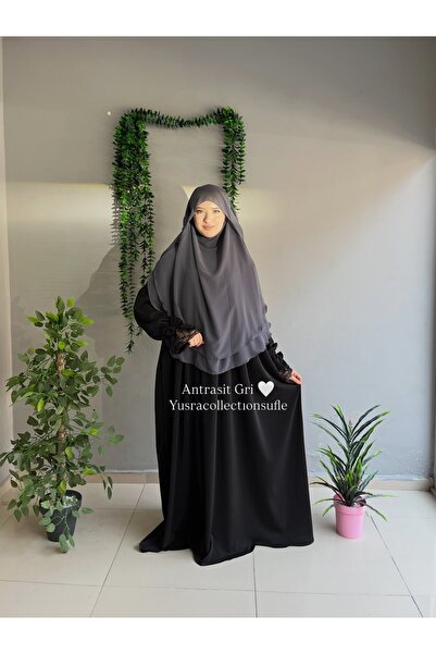 Yüsra Collection Tesettür Shaded Oval Soufflé