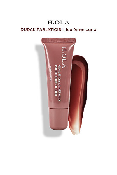 h.OLA Lip Gloss | Dudak Parlatıcısı | Kalıcı, Yüksek Pigmentli | Peptide-boos...