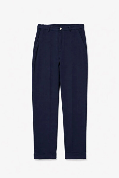 no7man Hush Navy Blue 100% Cotton Men's Trousers