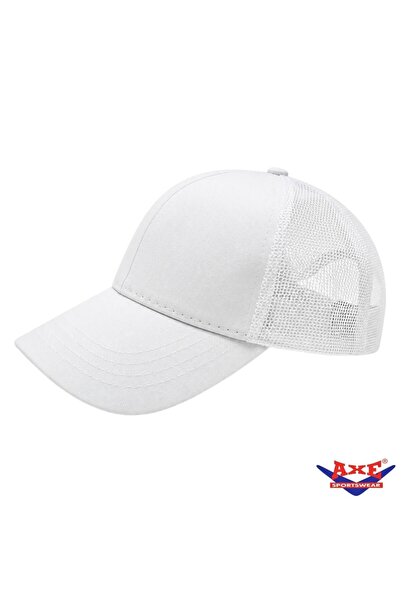 AXE SPORTSWEAR Summer Ventilation Mesh Detailed Adjustable Buckle Back Cap Ba...