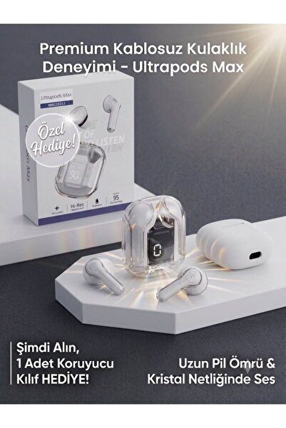 Mmctech Bluetooth Kulaklık Kadın Erkek ios Android Uyumlu Dokunmatik Stereo Ş...