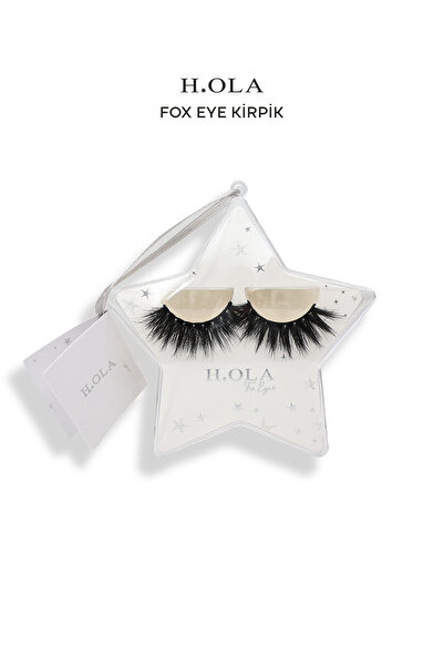Hola Cosmetic Şeffaf Eyeliner (magic Pen) + Fox Eye Kirpik (yoğun Model)