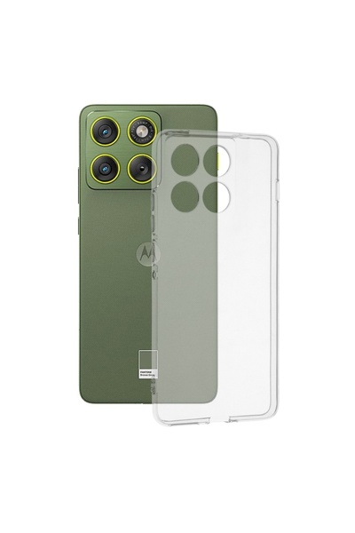 SKYDDAR INNOVATION Husă pentru Motorola Edge 70, ClearGuard, silicon transpar...