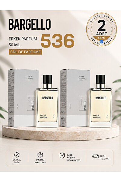 Bargello ERKEK PARFÜM 536 FRESH 50 ML EDP 198658695205 2x