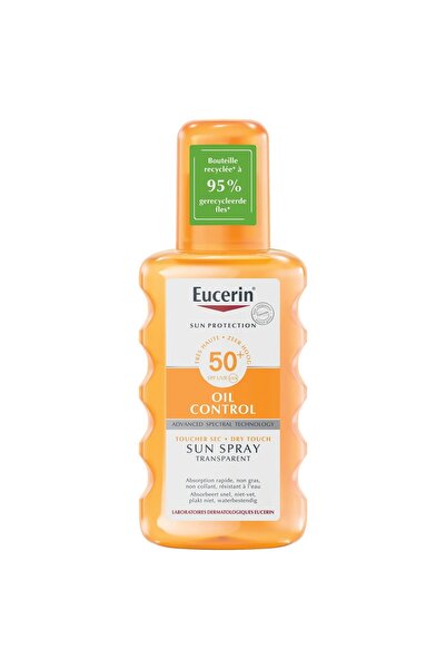 Eucerin Sun Protect Oil Control Transparent Sun Spray SPF50+, 200ml