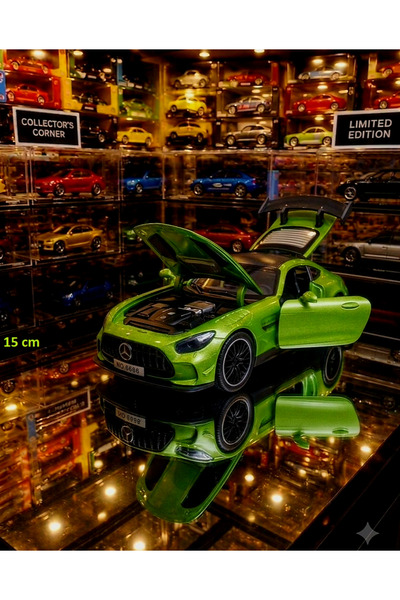 OYUNCAKSAHİLİ Mercedes AMG GT Dıecast Koleksiyon Model ışık ve Ses Metal Arab...