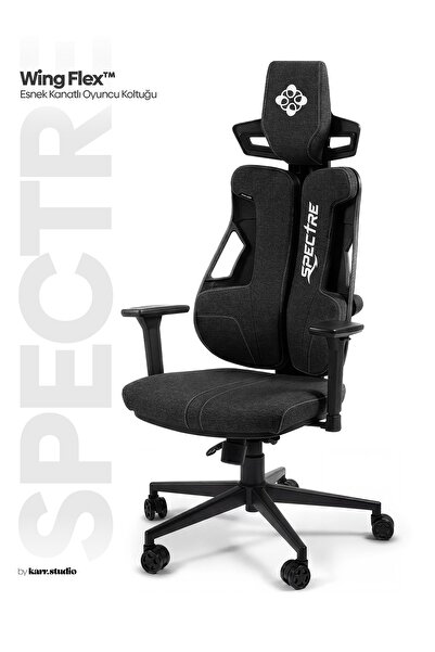Karr Gaming Spectre Oyuncu Koltuğu Terletmeyen Kumaş Gamer Bilgisayar Koltuğu