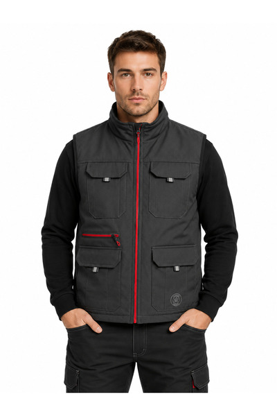 eser x workwear Softshell Siyah Yelek