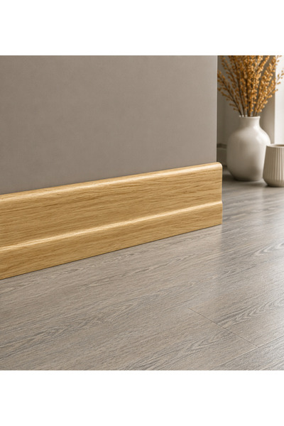 Emek Yapı Laminant Parke Süpürgelik 8cm Balkan Meşe 1616
