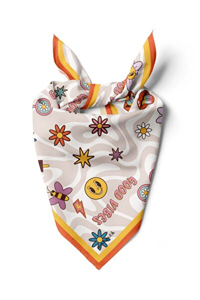 Modabutik B1 Violla Good Vibes Bandana