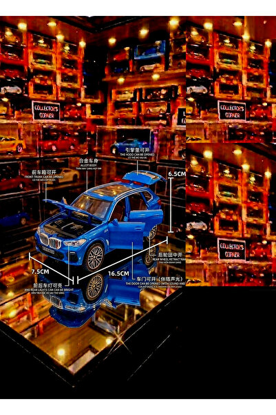 OYUNCAKSAHİLİ Bmw X5 Yeni Diecast Metal Jip 1.32 Ölçek Koleksiyon Özel Model ...