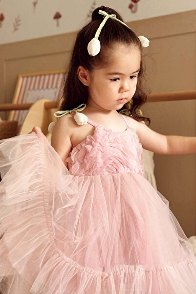 miabambim بودرة فستان يومي خاص بتفاصيل زهرة التوليب