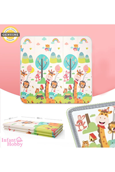 İnfant Hobby Forest Premium Katlanabilir Oyun Matı Oyun Halısı (ÖZEL TAŞIMA Ç...