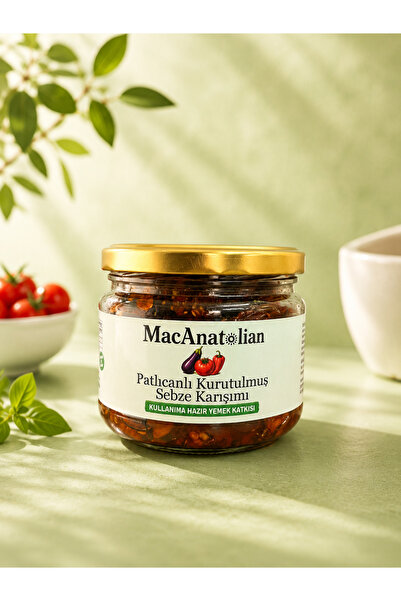 MACANATOLİAN Patlıcanlı Kurutulmuş Sebze Karışımı / Kullanıma Hazır Yemek Kat...