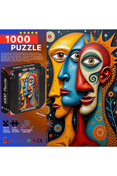 Soi Craft 1000 Piece Puzzle the Meeting of Multiple Spirits # 6560